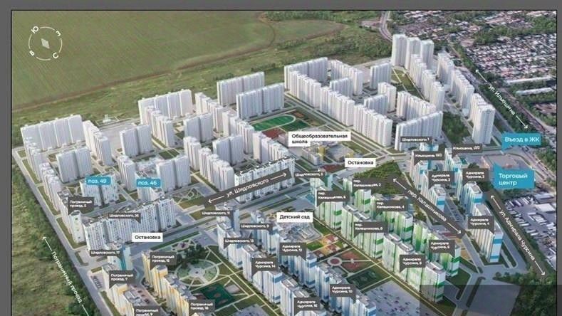 квартира г Воронеж р-н Левобережный проезд Пограничный 5 фото 8