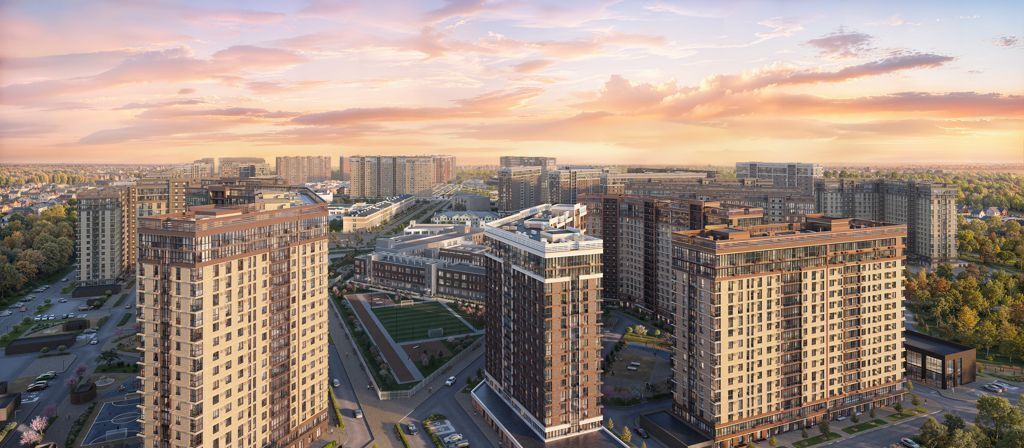 квартира г Краснодар р-н Прикубанский ЖК "Догма Парк" фото 4