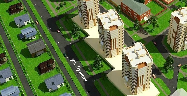 квартира г Домодедово ул Лунная 17к/3 микрорайон «Западный» Подольск фото 1