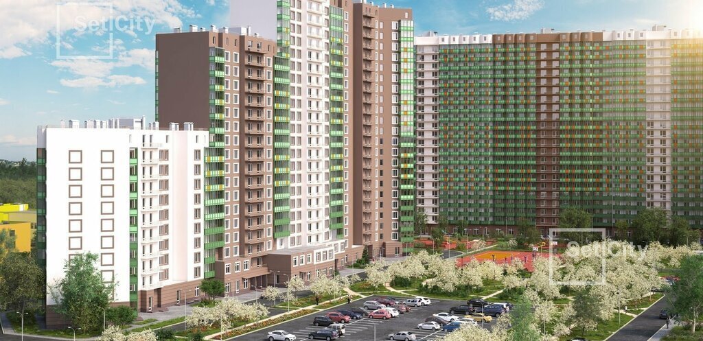 квартира р-н Всеволожский г Мурино ул Шувалова 3 ЖК «GreenЛандия» Девяткино фото 10