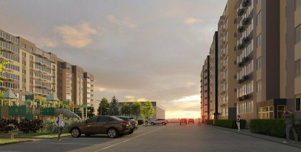 квартира г Тольятти р-н Автозаводский б-р Приморский пр-кт Московский ЖК «Юго Западный» поз. 2, ул. Строителей фото 1