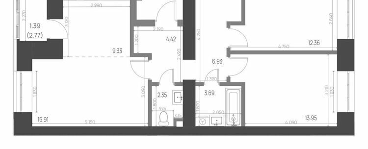 квартира р-н Нижнекамский г Нижнекамск 15-й микрорайон ЖК Калина фото 1