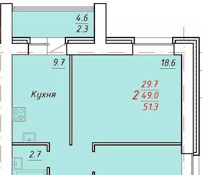 квартира г Новоалтайск ул Индустриальная 18 фото 1