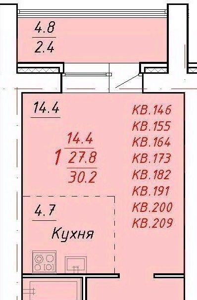 квартира г Новоалтайск ул Индустриальная 18 фото 1