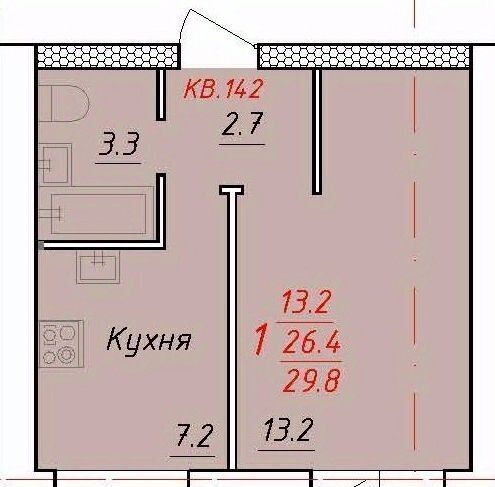 квартира г Новоалтайск ул Индустриальная 18 фото 1