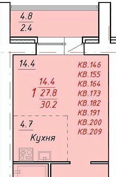 квартира г Новоалтайск ул Индустриальная 18 фото 1