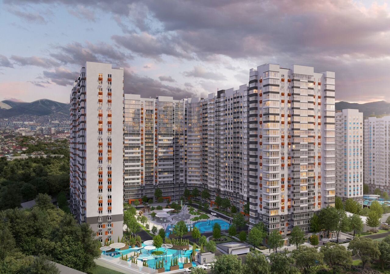 квартира г Новороссийск р-н Центральный ул Куникова 1 блок-секции 1-5 фото 7