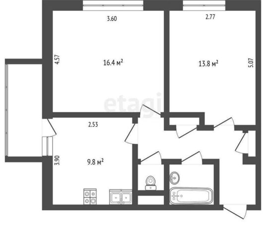 квартира Давыдково ул Артамонова 16к/1 фото