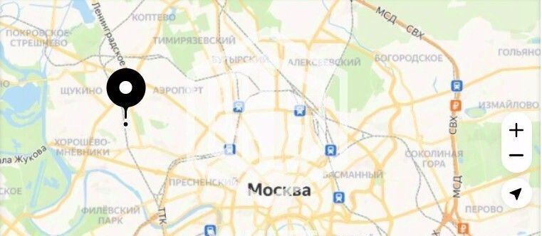 квартира г Москва ул Зорге 25с/2 поле, Октябрьское фото 10
