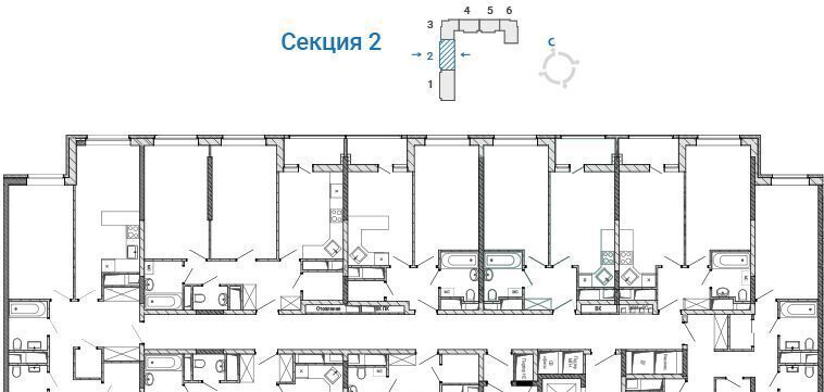 квартира г Балашиха мкр Железнодорожный ул Поликахина 2 Железнодорожная фото 2