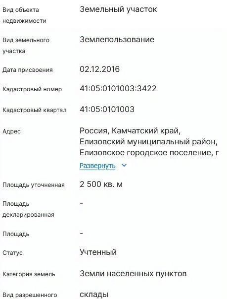 офис р-н Елизовский г Елизово микрорайон Садовый ул Садовая Елизовское городское поселение фото 1
