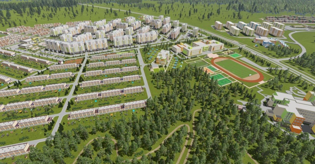 квартира г Кемерово р-н Рудничный Лесная Поляна б-р Солнечный ЖК «Солнечный бульвар» жилрайон, комплекс фото 8