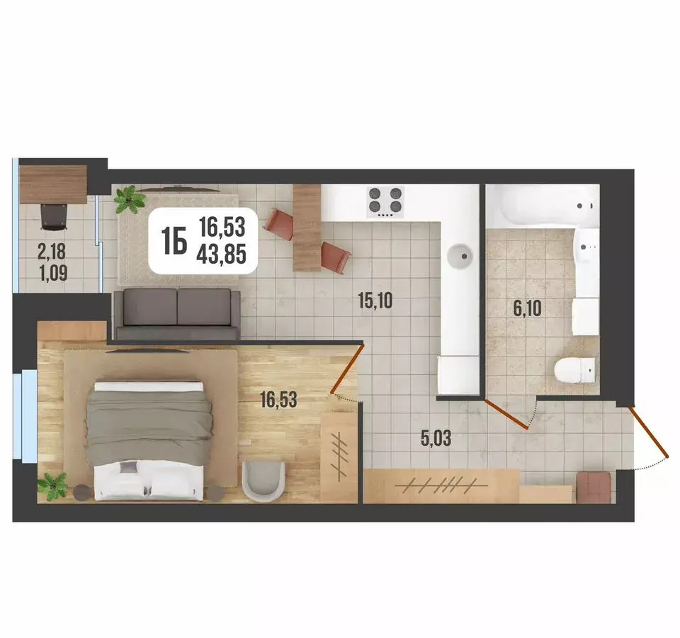 квартира г Стерлитамак Коммунистический ул Артема 64а фото 1
