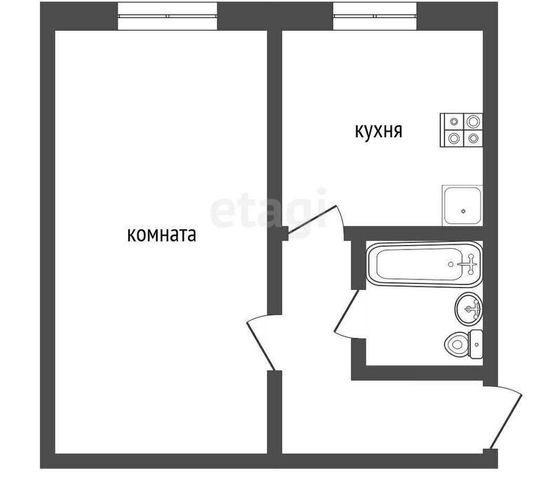 квартира г Заводоуковск ул Первомайская 3 фото 1