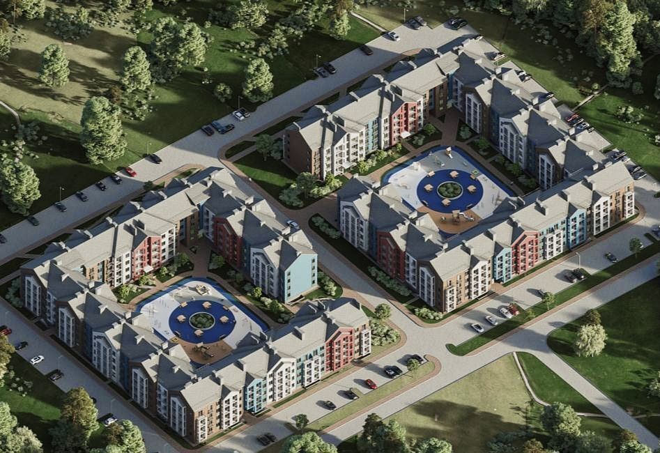 квартира р-н Зеленоградский г Зеленоградск п Вишневое корп. 1, этап 1 фото 4
