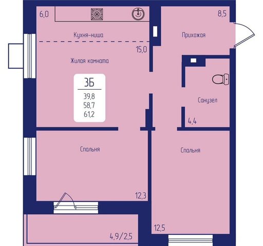 квартира р-н Октябрьский пр-кт Свободный жилой дом фото