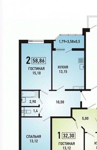квартира р-н Прикубанский ул Восточно-Кругликовская 22/2 фото