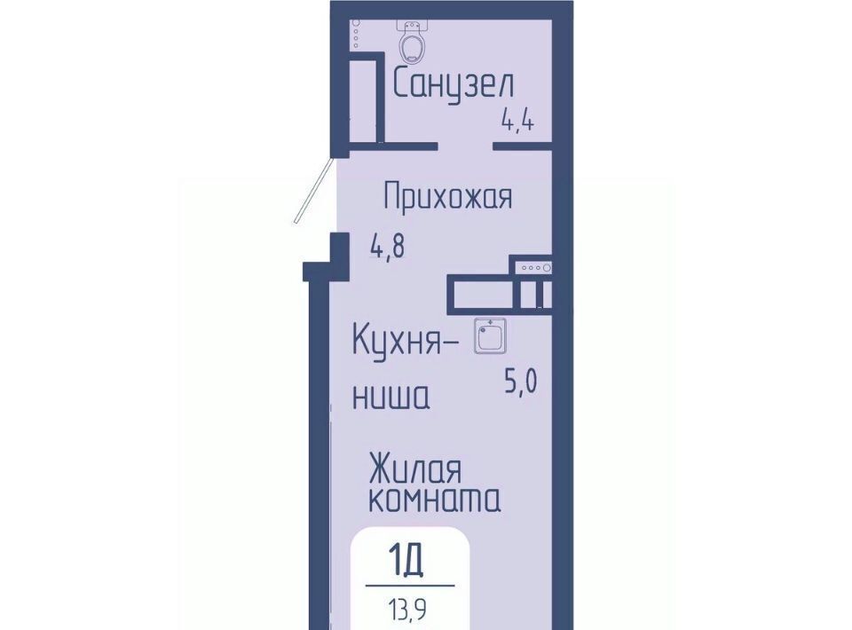 квартира г Красноярск р-н Октябрьский пр-кт Свободный фото 1
