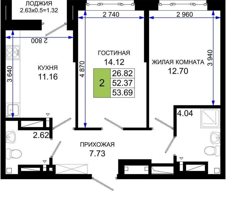 квартира г Ростов-на-Дону р-н Октябрьский Нефтекачка 61 квартал фото 1