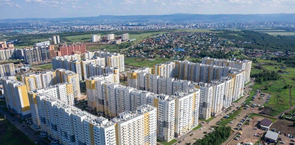 квартира г Красноярск р-н Советский микрорайон «Нанжуль-Солнечный» фото 1