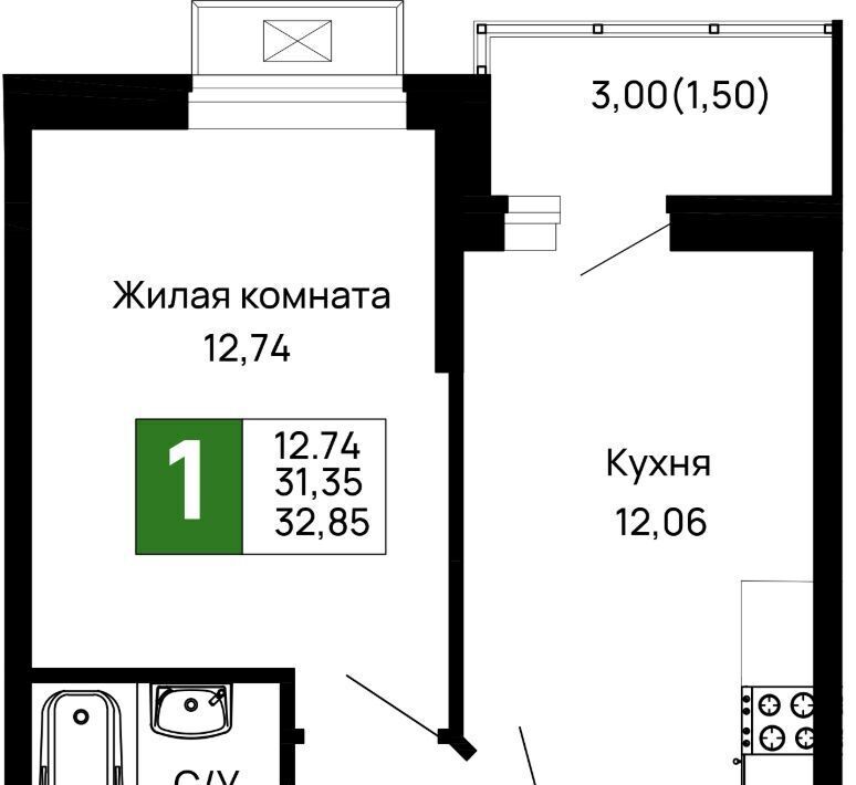 квартира г Майкоп ул 9 Мая 14а фото 1
