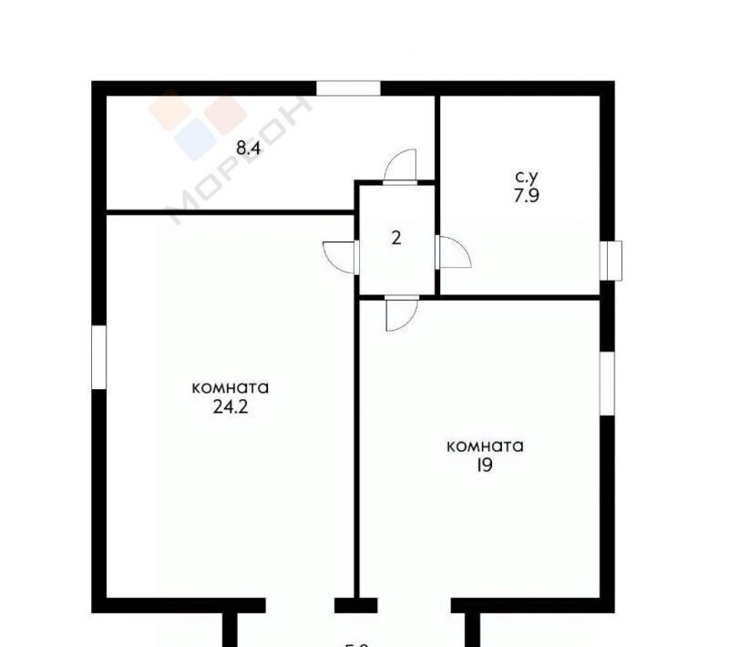 дом г Краснодар р-н Прикубанский Солнечная ул., 43 фото 38