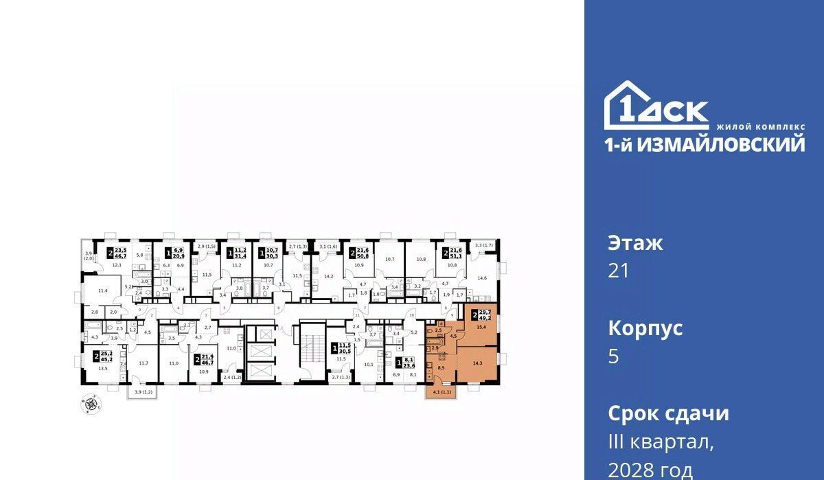 квартира г Москва метро Щелковская ЖК «Измайловский» фото 2