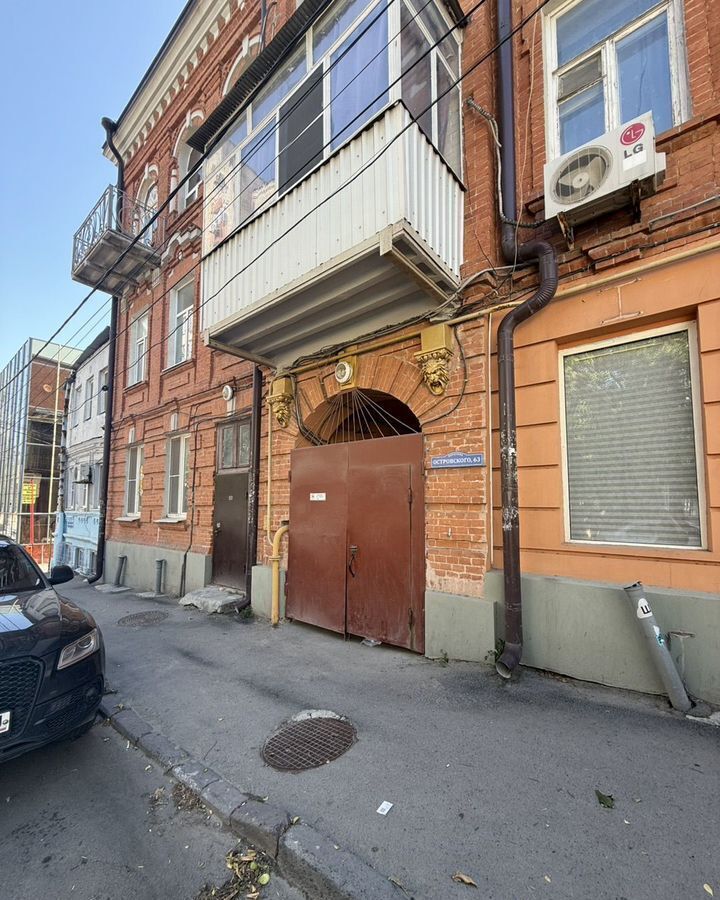 квартира г Ростов-на-Дону р-н Ленинский пер Островского 63 фото 1