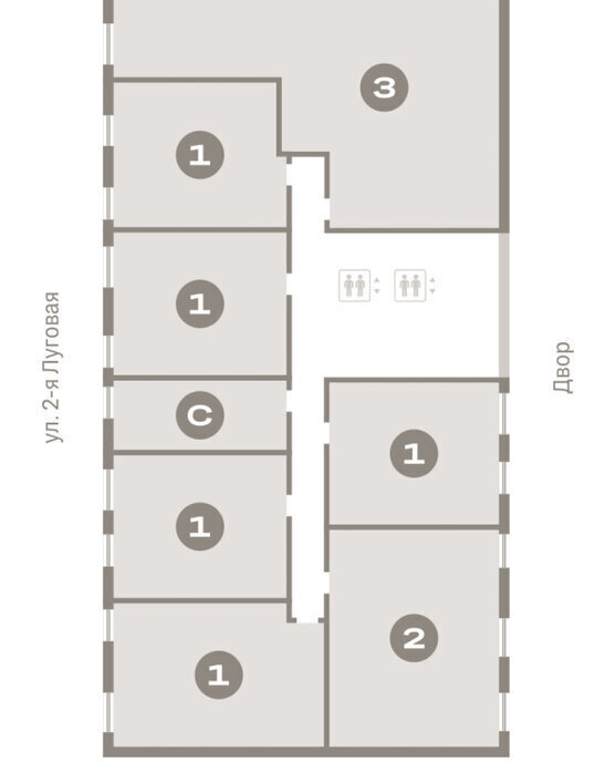 квартира г Тюмень ул Мысовская 26к/2 фото 3