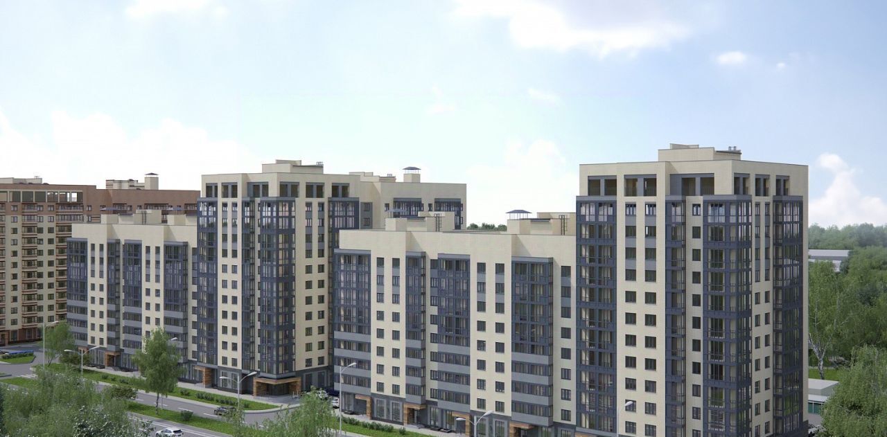 квартира г Ярославль р-н Фрунзенский ЖК Московский Квартал фото 2