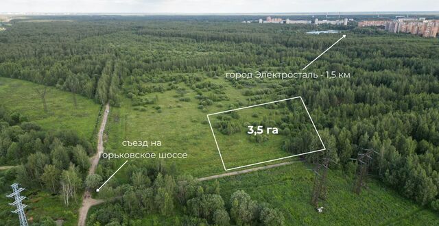 земля снт Восток 40 км, промышленный, комплекс, Горьковское шоссе фото