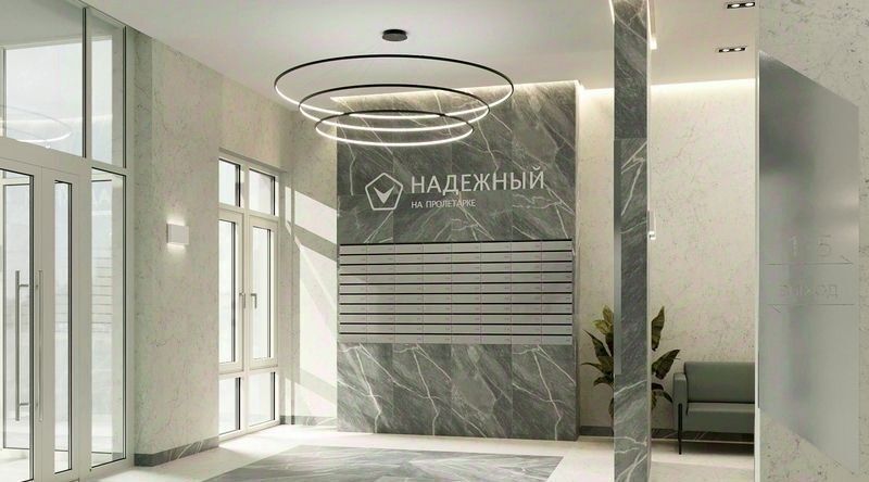 квартира г Тула р-н Пролетарский ЖК «Надежный на Пролетарке» фото 6