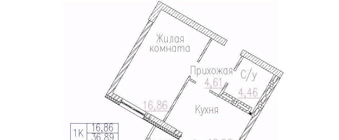 квартира г Новосибирск р-н Центральный Маршала Покрышкина ЖК «Демьяна Бедного, 73» фото 1