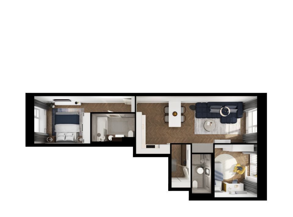 квартира г Улан-Удэ р-н Советский ул Советская 6/2 фото 2