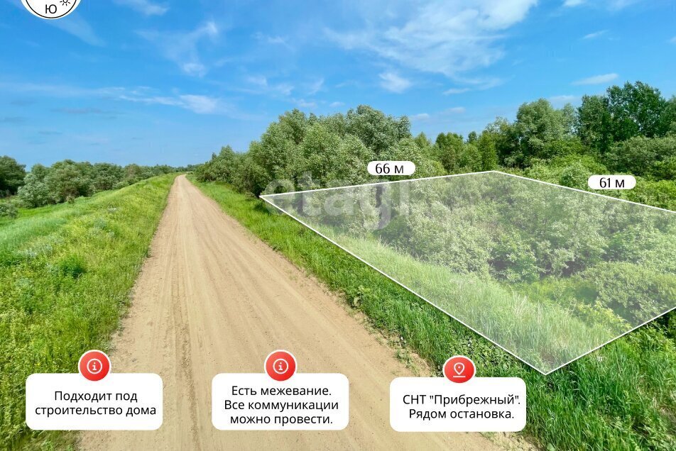 земля г Тобольск садоводческое товарищество Прибрежный фото 2