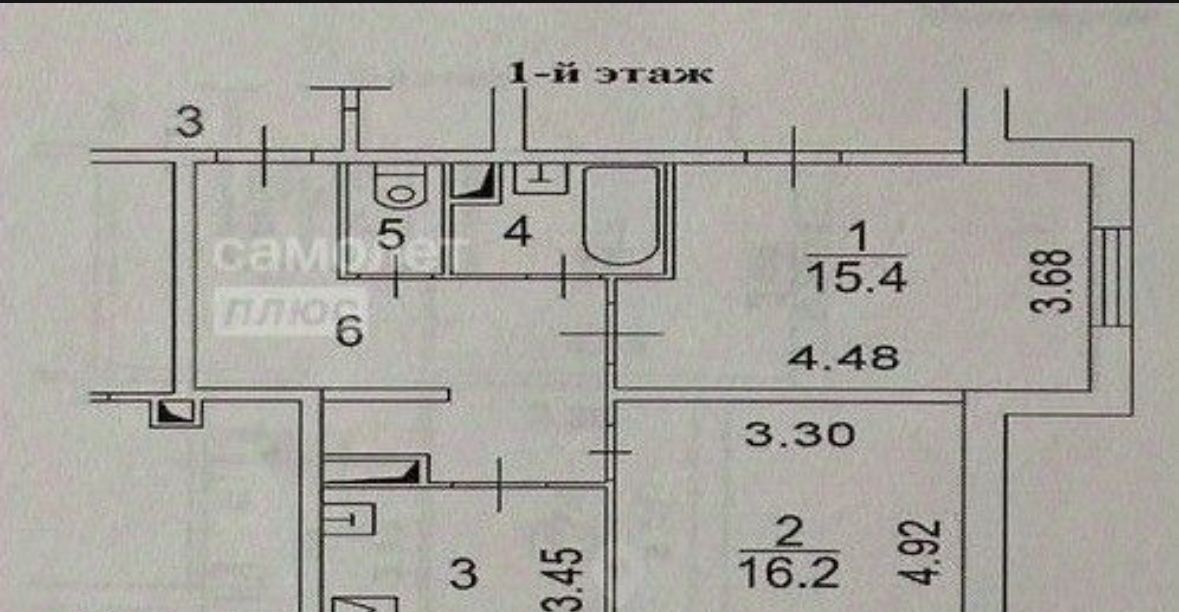 квартира г Зеленоград Зеленоград — Крюково, к 2307Б фото 14