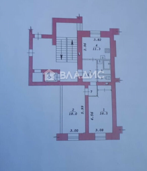 квартира г Новосибирск р-н Центральный ул Орджоникидзе 37 Площадь Ленина фото 21