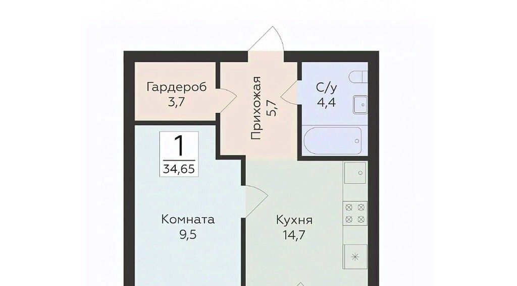квартира г Самара р-н Советский ул Победы 14а фото 1