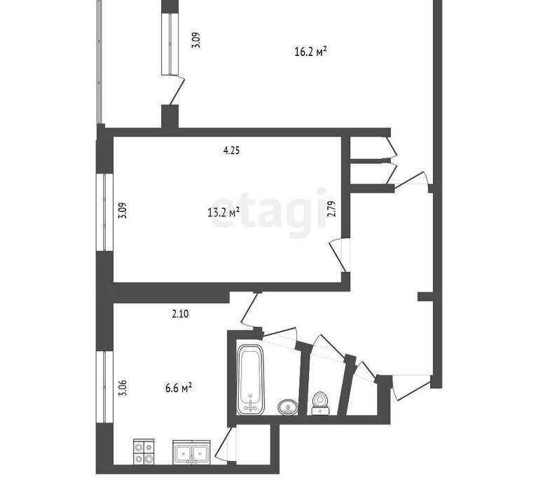 квартира г Клин ул Карла Маркса 37 фото 1