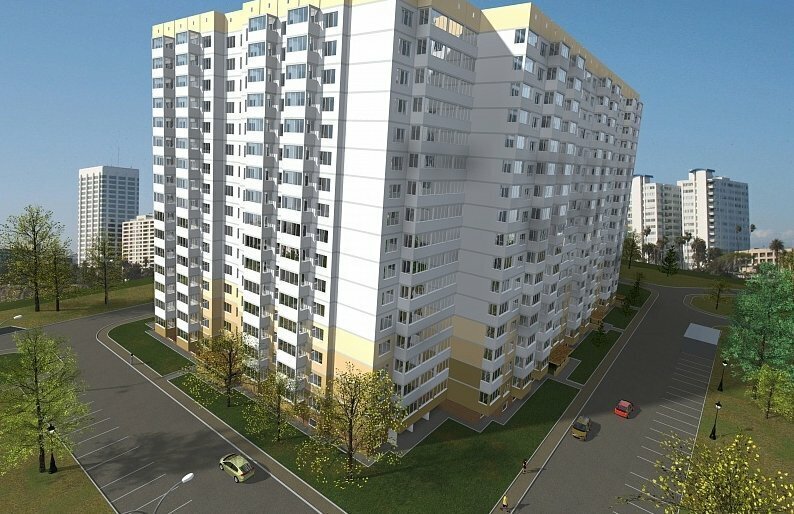 квартира г Краснодар р-н Прикубанский ул им. Артюшкова В.Д. 21 микрорайон «Московский» В. Д. фото 3