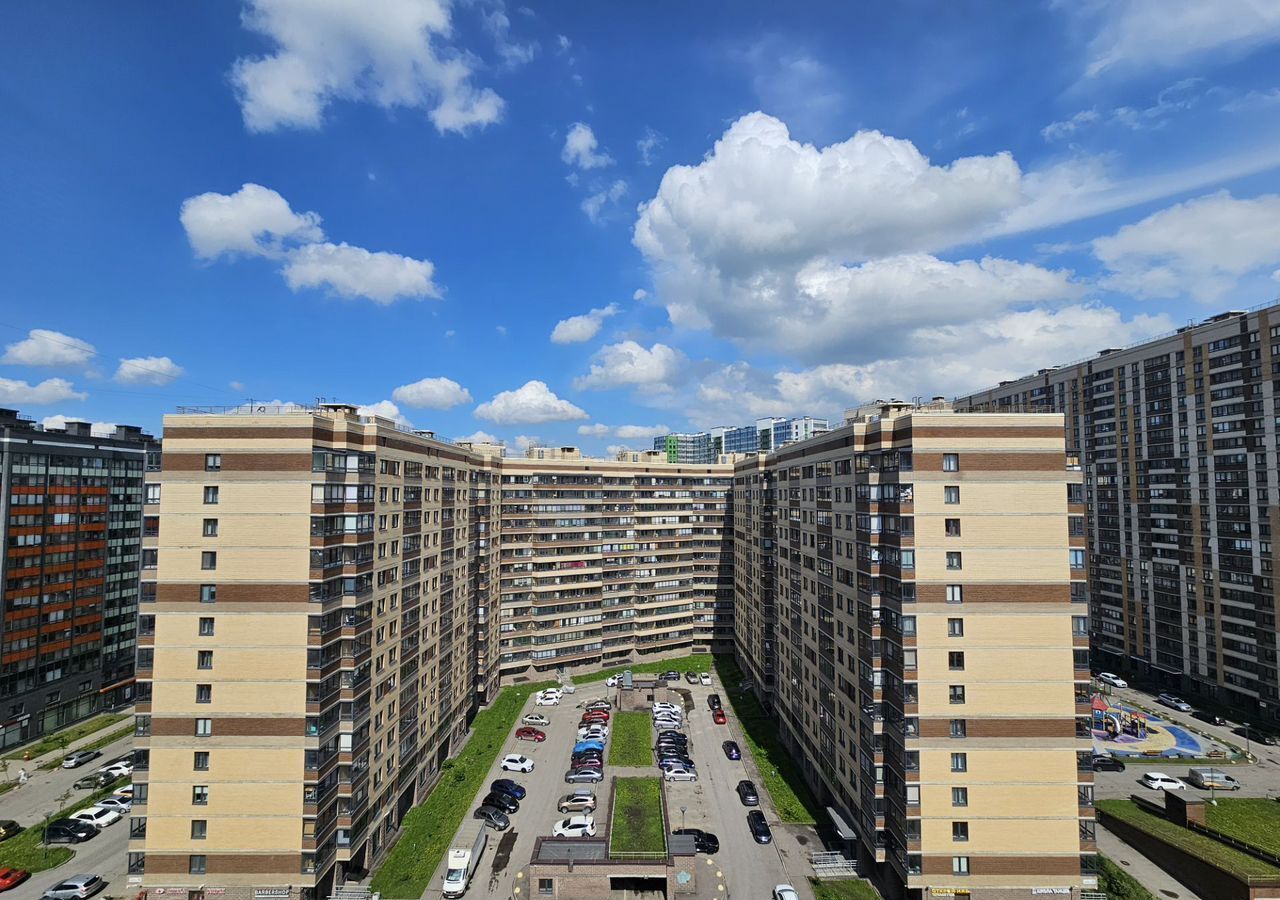 квартира г Кудрово Южное Кудрово ул Пражская 11 ЖК «Вернисаж» Улица Дыбенко, Заневское городское поселение фото 10