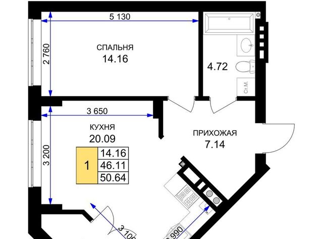 квартира ЖК «Включи» фото