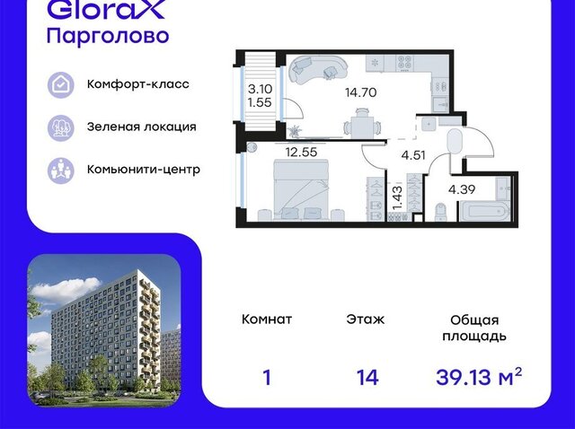 п Парголово метро Проспект Просвещения ЖК Глоракс Парголово фото