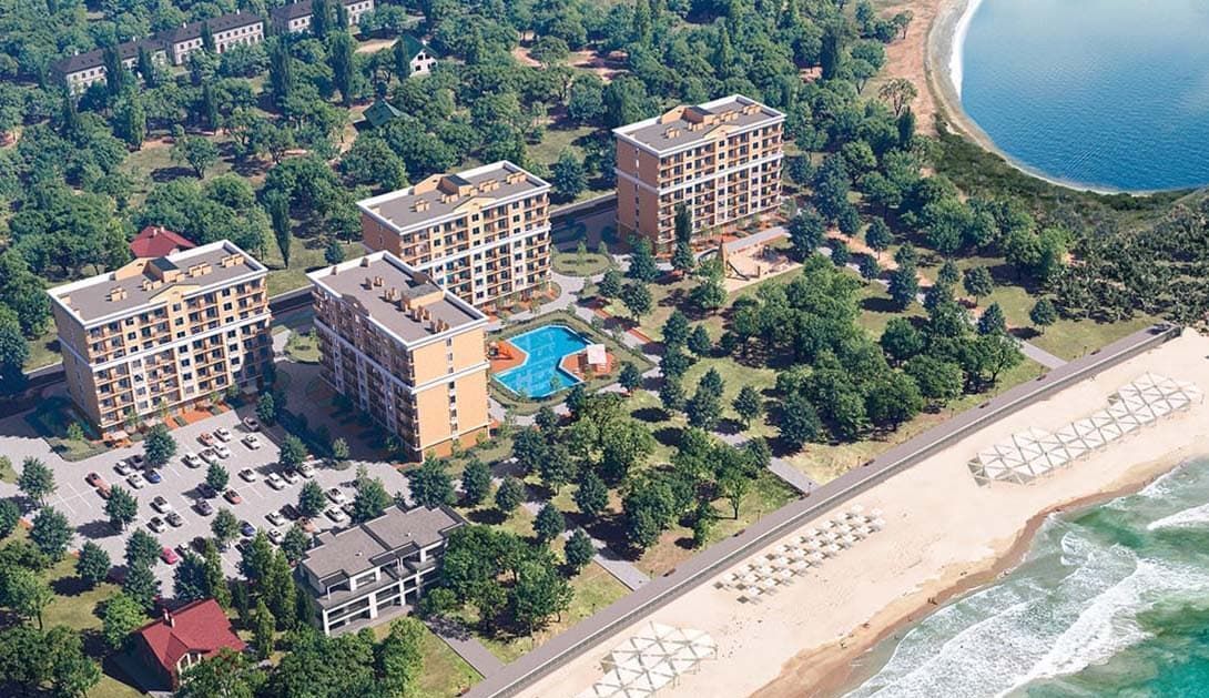 квартира г Евпатория пгт Заозерное Новая Керкинитида жилой комплекс фото 3