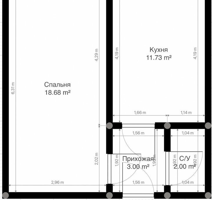 квартира г Нальчик ул Мусова 12 фото 14
