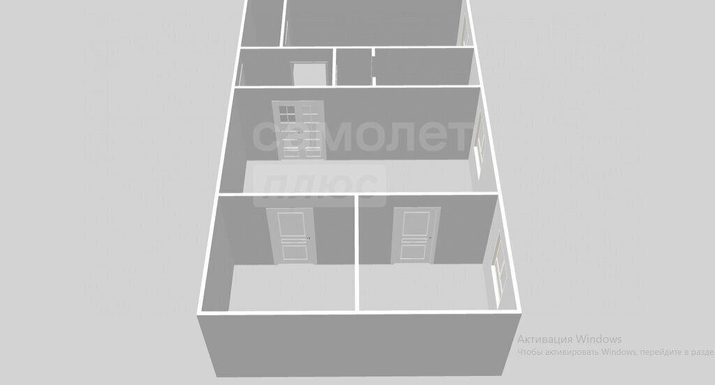 квартира г Оренбург п Нижнесакмарский ул Центральная 8 фото 20