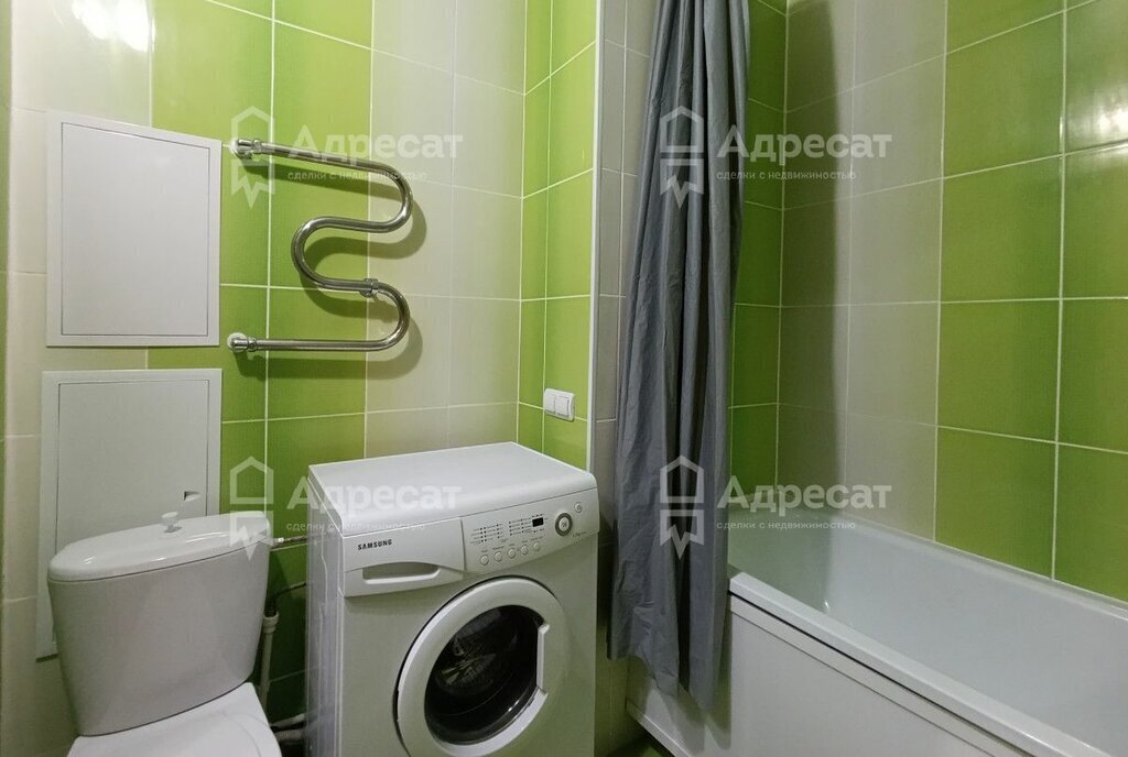 квартира г Волгоград р-н Тракторозаводский ул им. Демьяна Бедного 2а фото 13
