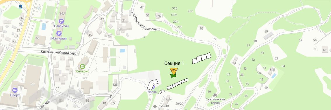 квартира г Алушта п Семидворье мкр Аян-Дере-2 23 фото 13