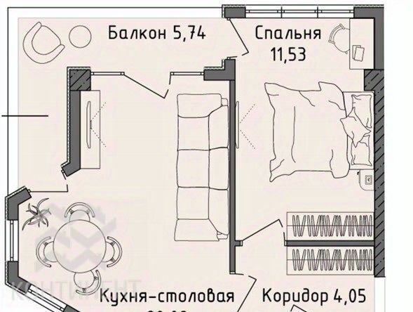 квартира г Алушта п Семидворье р-н мкр Аян-Дере фото 12