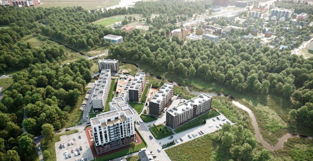 квартира р-н Гурьевский г Гурьевск пер Байдукова жилые дома фото 9